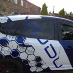 Ford Focus with custom livery by Vinyl Destination